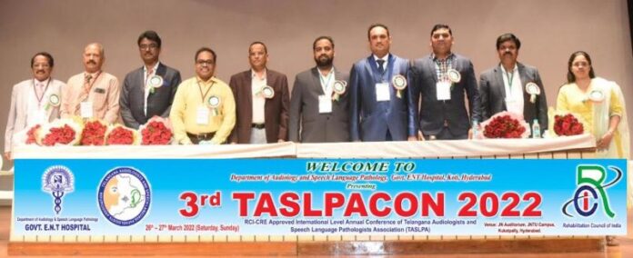 Telangana Audiologists and Speech Language,TASLPA, Govt. ENT Hospital,TASLPACON 2022