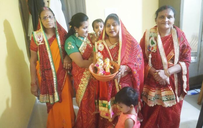 hazaribagh news,gangaur puja,Gangaur Puja Preparation