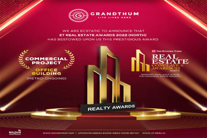 Bhutani Grandthum, an alluring commercial project at Greater Noida West, recently secured 