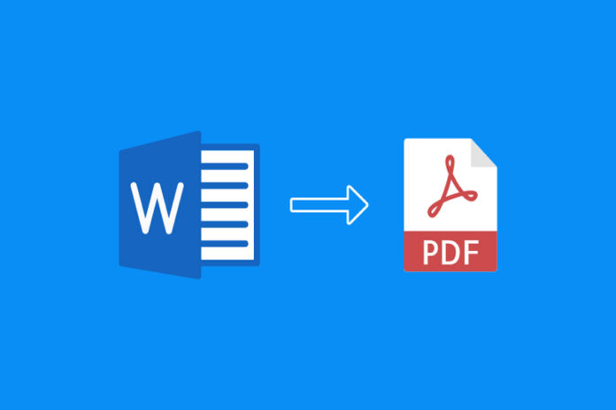 Convert Word to PDF Online