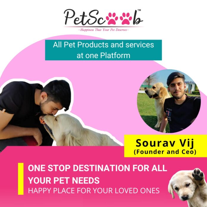 PetScoob,SOURAV VIJ,Petscoob’s Director SOURAV VIJ,Dainik Bharat,