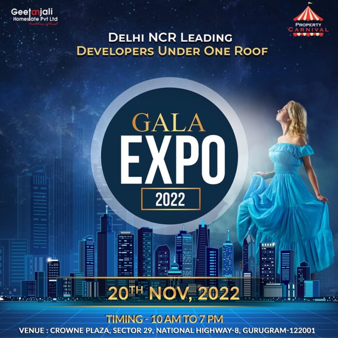 Geetanjali Homestate To Launch One Of India's Largest Real Estate Expo  Property Gala 2022