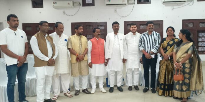 Kishun Yadav became the state president of the Zilla Parishad Vice President Union