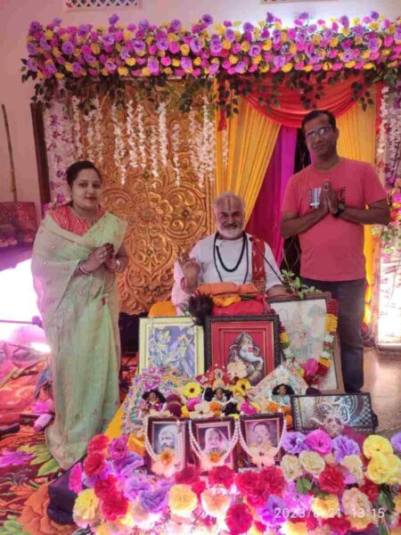 Seven day Shrimad Bhagwat Katha organized by Marwari Agrawal Naredi family ends