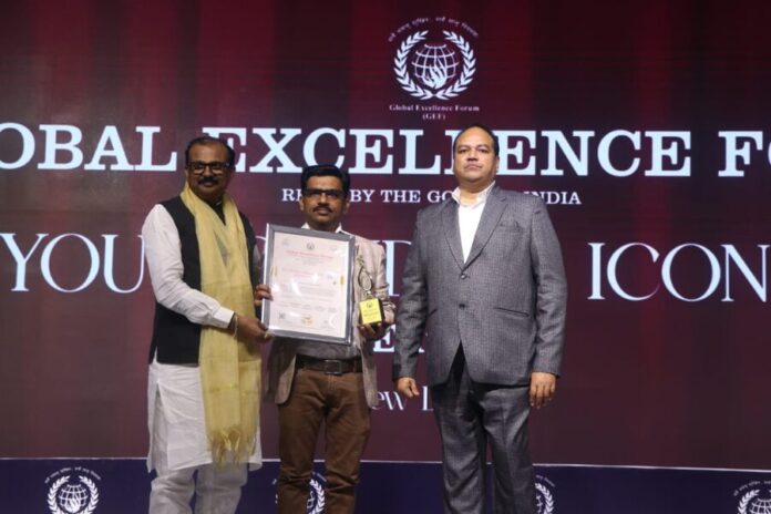 Indian Icon Award 2023,MAHAA INFRAA SOLUTIONS,Santosh Kumar Mahankali