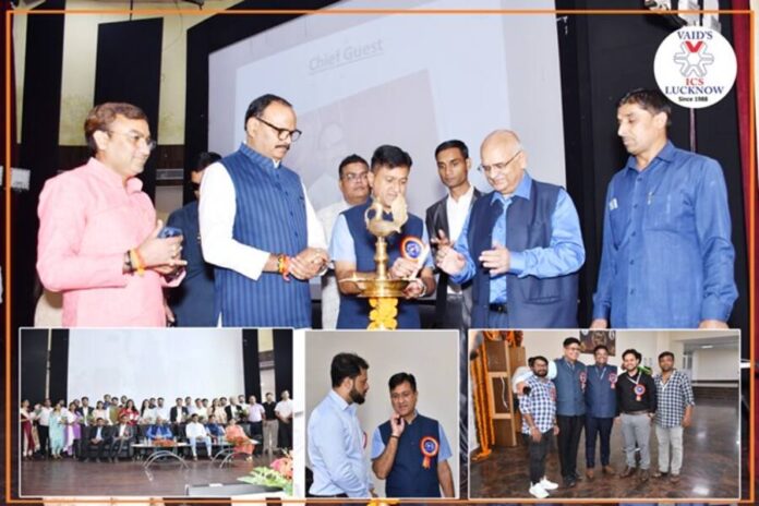 Civil Services Felicitation Ceremony ,VAID ICS LUCKNOW ,Lucknow, India ,Brajesh Pathak ,Neeraj Bora ,Manish Rawat ,Uttar Pradesh Legislative Assembly ,Pawan Singh Chauhan ,Ramchandra Pradhan ,IAS (Indian Administrative Service) ,PCS (Provincial Civil Services) ,Judicial Services ,Covid-19 pandemic ,Alok Ranjan ,Public interest ,Women empowerment ,Dr. Pratyush Mani Tripathi