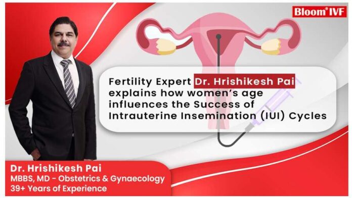 Fertility Expert, Intrauterine Insemination (IUI), Dr. Hrishikesh Pai, Age and Fertility, Assisted Reproductive Technologies, IVF (In Vitro Fertilization), Ovarian Reserve, Sperm Quality, ART Procedures, IUI Success Rates, Female Age and IUI, Male-Factor Fertility Issues, Uterine Health, Bloom IVF Centre, FOGSI (Federation of Obstetrics & Gynecological Societies of India), Assisted Reproductive Technology (ART), Dr. Hrishikesh Pai's Contact Information,