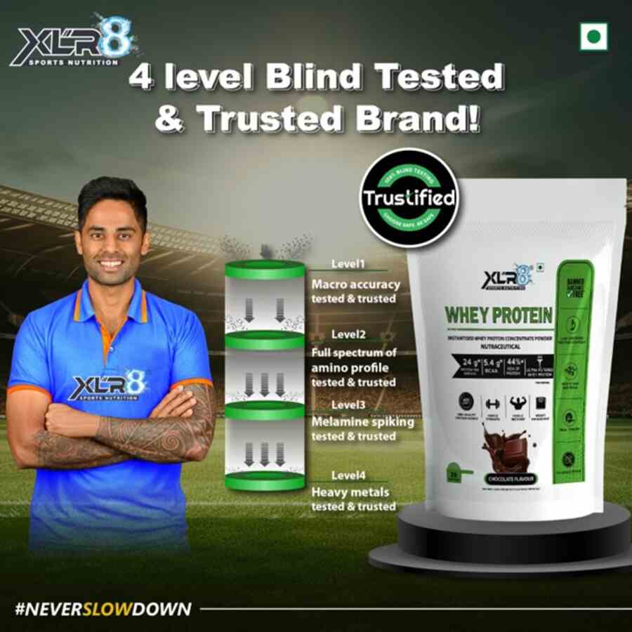 XLR8 ,Sports Nutrition ,Quality Matters ,Nutritional Supplements ,Trustified Certified ,Whey Protein ,Muscle Growth ,Lean Physique ,Athletes ,Performance Nutrition ,Banned Substances ,Safety First ,FSSAI Approved ,Real Ingredients ,Zero Added Sugar ,For Athletes By Athletes ,Guilt Free Indulgence ,Never Slow Down ,Fitness Lifestyle ,XLR8 Excellence 
