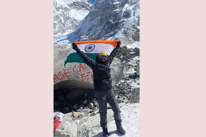 Anil Vasave ,Mount Everest ,Mount Lhotse ,Expedition 2024 ,Khandesh Education Society ,Physical Education ,Jalgaon ,World Record Attempt ,Kilimanjaro ,Mount Elburs,Double 8000m Peaks ,Nandurbar District ,Tribal Youth ,Achievement ,Mountaineering ,International Expedition ,Dreams Come True ,NGO support ,Fundraising,Adventurer