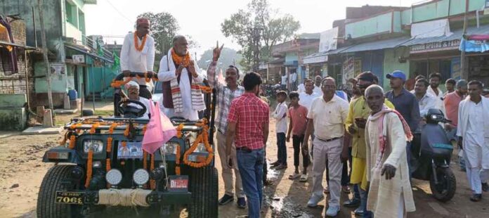 Barkatha Assembly Election 2024: Bateshwar Mehta visited the area, sought support