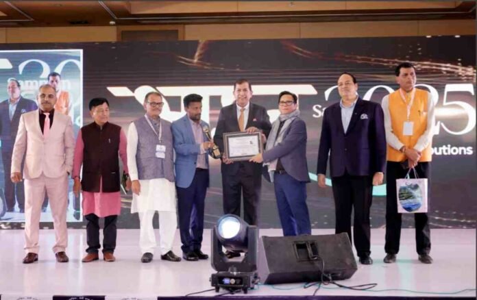 Rajeev Sharma received Bharat Samman 2025 award, honored for contribution in leadership education and skill development