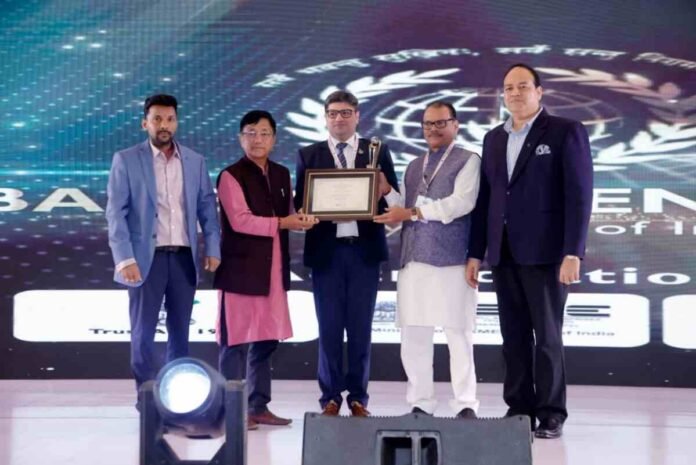 National honor given by the Cabinet Minister to Dr. Viplav Verma for his outstanding contribution in the field of medicine