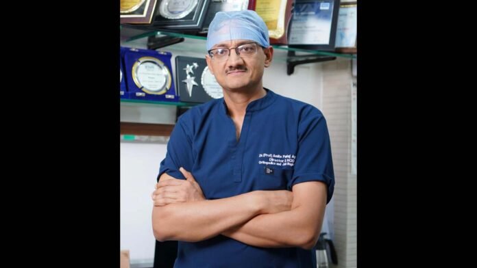 Fortis Hospital, Total Knee Replacement, TKR, Orthopedic Surgery, Surgical Milestone, Loose Bodies, Synovial Chondromatosis, Fortis Shalimar Bagh, Dr. Amite Pankaj Aggarwal, Medical Breakthrough