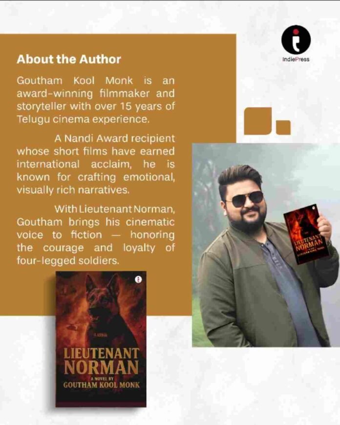 Author Goutham Kool Monk