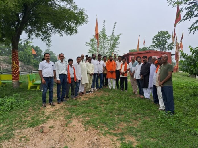 हजारीबाग: चरही घाटी के नन्हें हनुमान मंदिर में समिति का गठन, मंदिर निर्माण को मिली गति