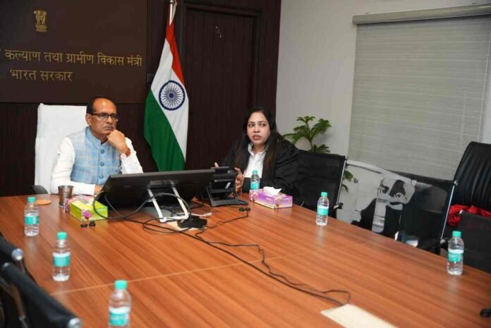 Shivraj Singh Chouhan, AkinAnalytics, NIKA2 Drone, Kisan Medium Drone, Agricultural Drone, AgriTech India, Precision Agriculture, Indian Drone Technology, DeepTech Startup, Women Entrepreneurs, Drone Technology India, Smart Farming, AI Drone Analytics, Agriculture Technology, New Delhi