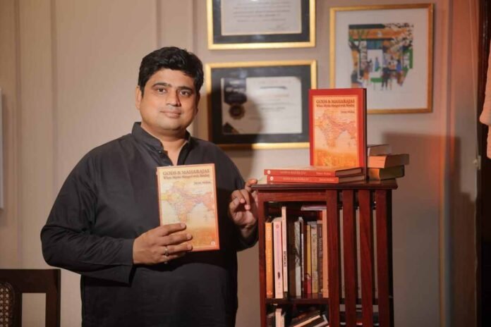 Book cover of Gods and Maharajas by Supreme Court Advocate Jayant Mohan