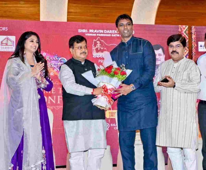 Bhoomi Trivedi, Rang Raas Navratri 2026, AI Navratri Song, Mumbai Navratri 2026, Borivali Garba 2026, Raigadh Pratishthan, Mahaveer Construction, Pravin Darekar, Navratri Music Video, AI Garba Track, Bhoomi Trivedi AI Navratri song,